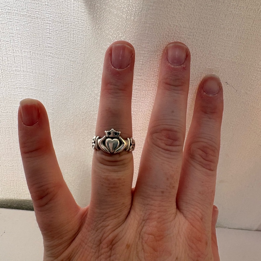 James Avery Silver Heart Ring - image 2